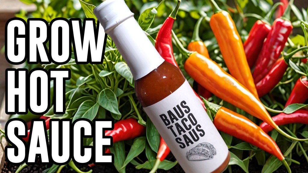 What to plant to make hot&nbsp;sauce